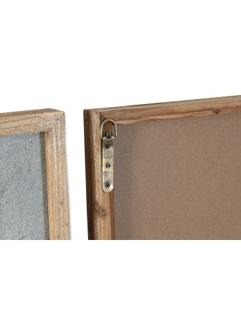 Cuadro Set 4 MDF Abeto