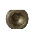 Macetero Set 2 Aluminio Patinado Dorado