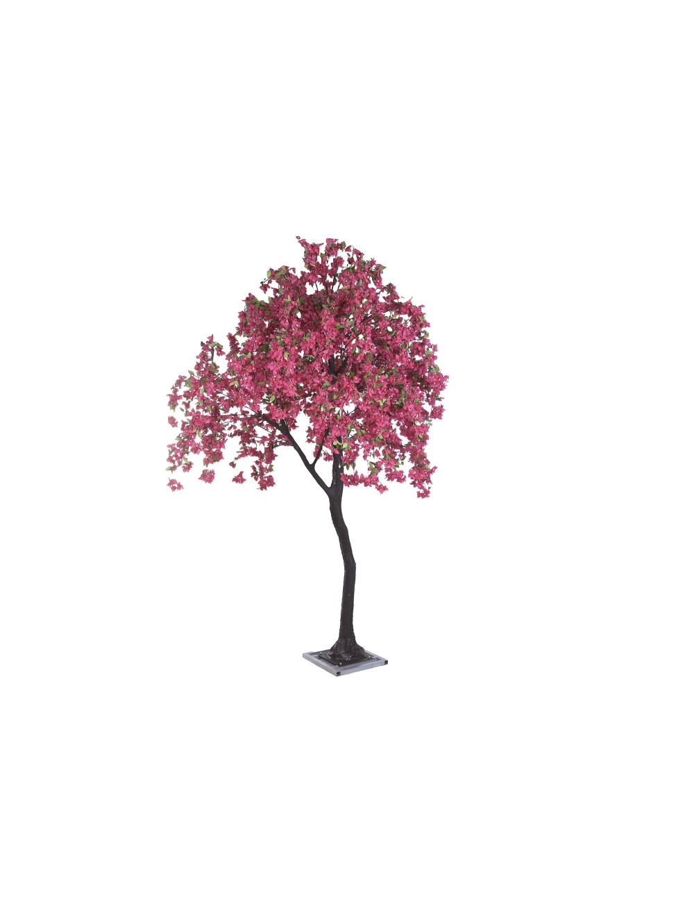 Arbol Poliester PE 150X150X300 Buganvilla Fucsia.