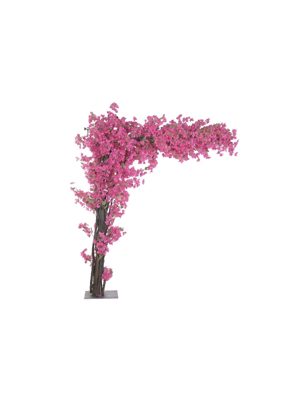 Arbol Poliester PE 180X50X250 Buganvilla Fucsia.