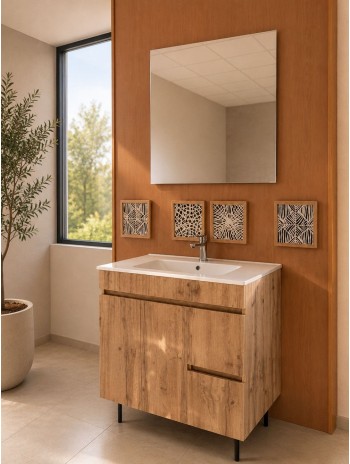 Conjunto Mueble de baño 80cm