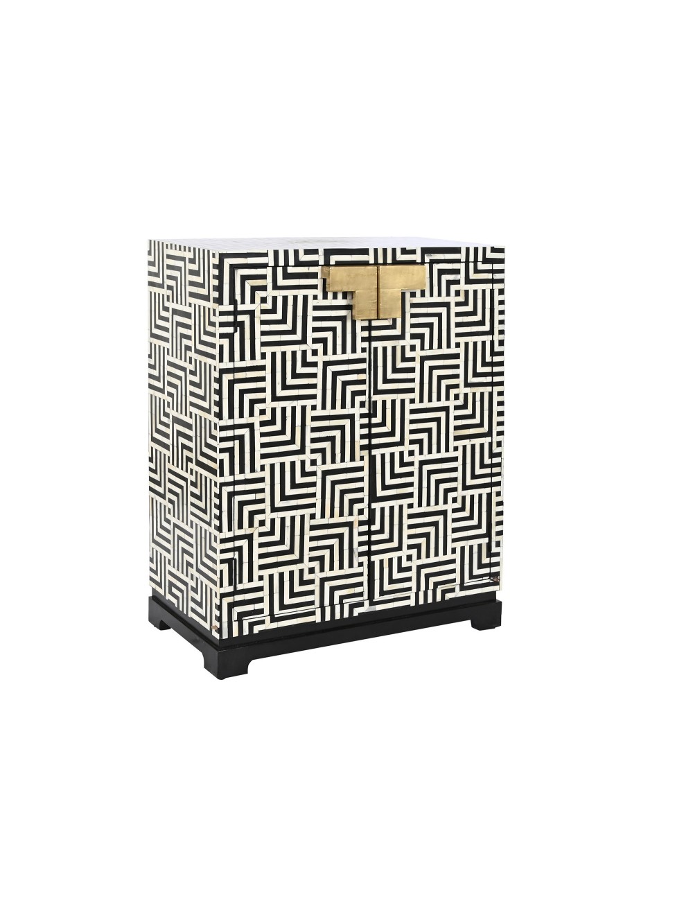 Armario Hueso 80X41X104 Taracea Bicolor.