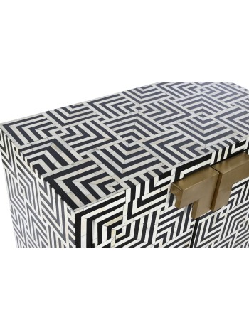 Armario Hueso 80X41X104 Taracea Bicolor.