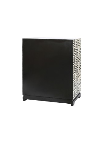 Armario Hueso 80X41X104 Taracea Bicolor.
