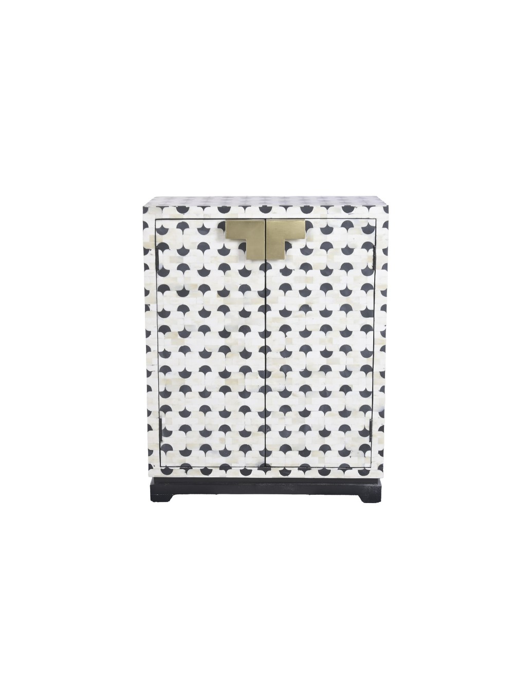 Armario Hueso 80X41X104 Taracea Bicolor.