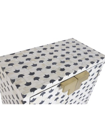 Armario Hueso 80X41X104 Taracea Bicolor.