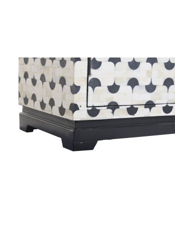 Armario Hueso 80X41X104 Taracea Bicolor.