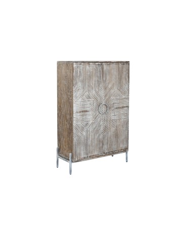 Armario Mango 85X38X134 Decape Blanco.
