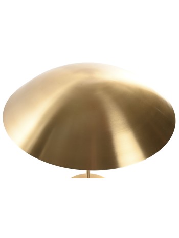 Lampara Sobremesa Latón Patinado 45X45X50 Dorado.