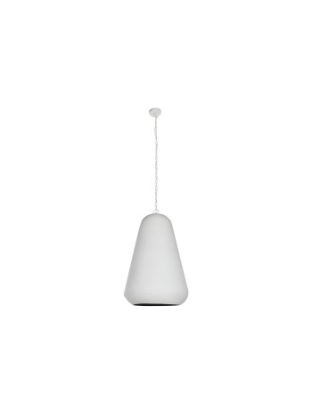 Lámpara Techo Hierro 58X58X85 Patinado Blanco.