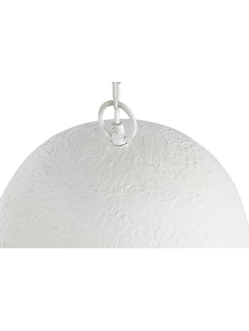 Lámpara Techo Hierro 58X58X85 Patinado Blanco.