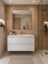 Conjunto Mueble de baño Suspendido 80 cm